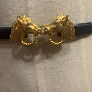 Vintage Mimi’D Horse Belt / 1974